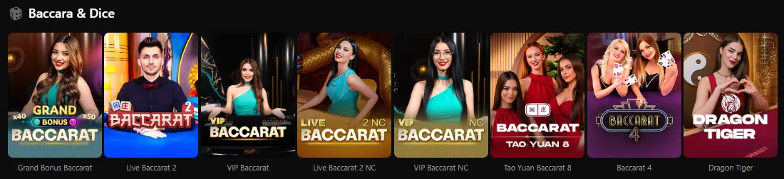 spinpolo casino baccara