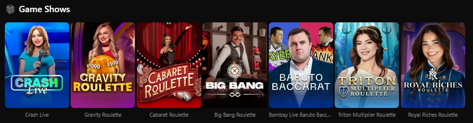 spinpolo casino game shows