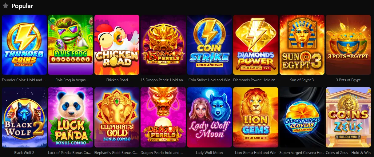 spinpolo casino popular